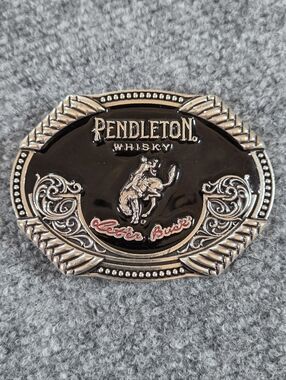 Pendleton Whisky Let’er Buck Montana Silversmiths Belt Buckle 2020 Limited Editi
